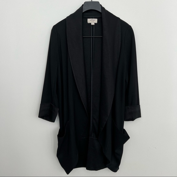 ARITZIA Wilfred Black Chevalier Jacket - Picture 9 of 13